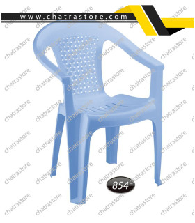 صندلی پلاستیکی دسته دار ناصر مدل حصیری کد 854(6تایی)