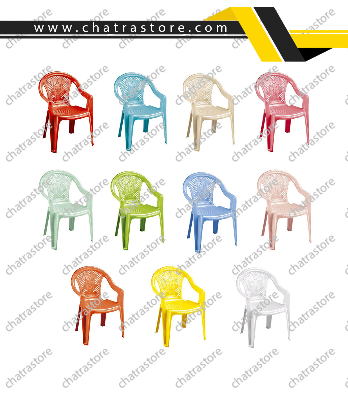 صندلی پلاستیکی کودک ناصر کد 800