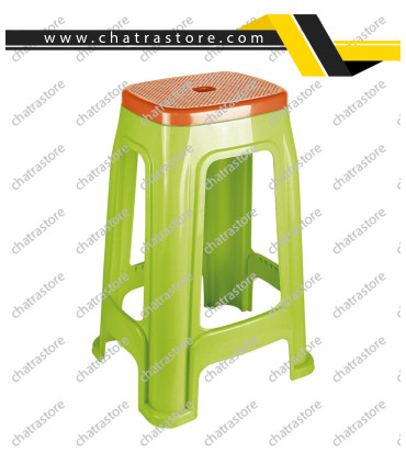 چهارپایه بلند دورنگ ناصر کد1417(بسته 6تایی)