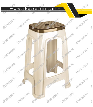 چهارپایه بلند دورنگ ناصر کد1417(بسته 6تایی)