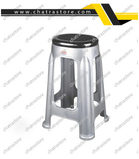 چهارپایه بلند دورنگ ناصر کد 1417