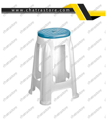 چهارپایه بلند دورنگ ناصر کد 1417