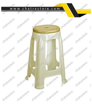 چهارپایه بلند دورنگ ناصر کد 1417