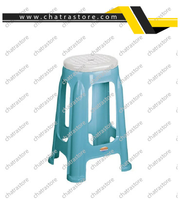 چهارپایه بلند دورنگ ناصر کد1417(بسته 6تایی)