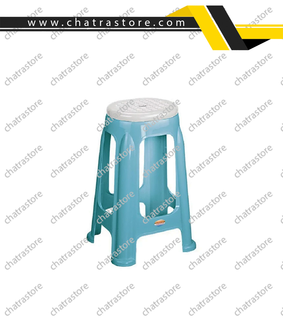 چهارپایه بلند دورنگ ناصر کد1417(بسته 6تایی)