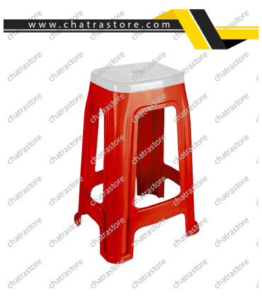 چهارپایه بلند دورنگ ناصر کد 1418