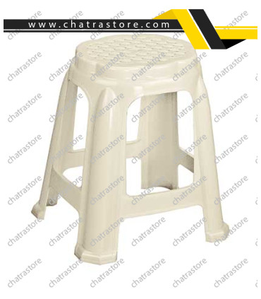 چهارپایه پلاستیکی کنگره بلند برند ناصر کد 717