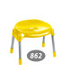چهارپایه پایه فلزی کوتاه ناصر پلاستیک کد862(بسته6تایی)