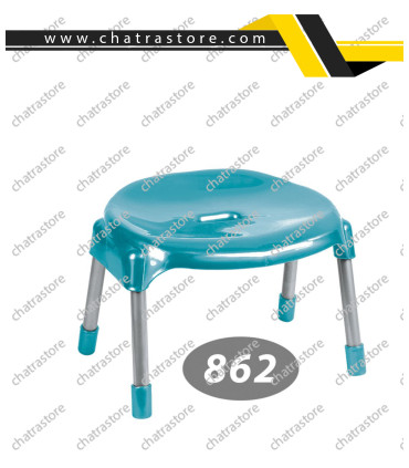 چهارپایه پایه فلزی کوتاه ناصر پلاستیک کد 862