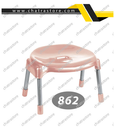 چهارپایه پایه فلزی کوتاه ناصر پلاستیک کد 862