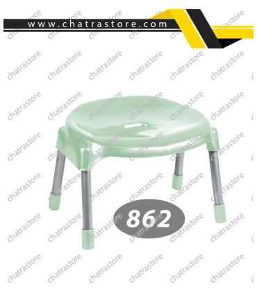 چهارپایه پایه فلزی کوتاه ناصر پلاستیک کد 862
