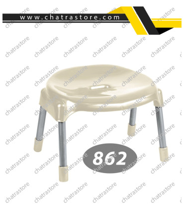 چهارپایه پایه فلزی کوتاه ناصر پلاستیک کد 862