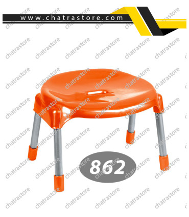 چهارپایه پایه فلزی کوتاه ناصر پلاستیک کد 862