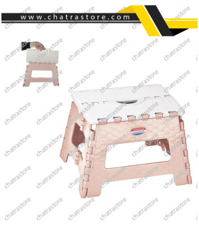 چهارپایه پلاستیکی تاشو2 ناصر کد 516(بسته6تایی)