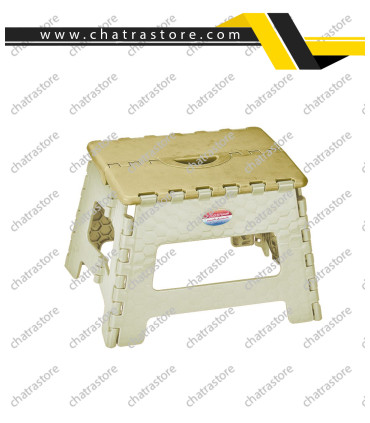 چهارپایه پلاستیکی تاشو2 ناصر کد 516(بسته6تایی)