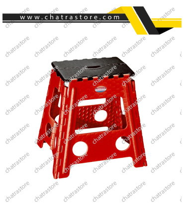 چهارپایه پلاستیکی تاشو3 ناصر کد517(بسته6تایی)