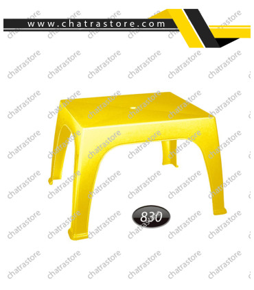 میز عسلی پلاستیکی ناصر کد 830(بسته 3 عددی)