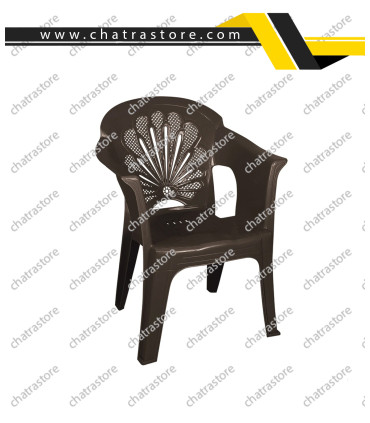 صندلی پلاستیکی دسته دار ناصر کد 888