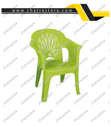 صندلی پلاستیکی دسته دار ناصر کد888(بسته6تایی)