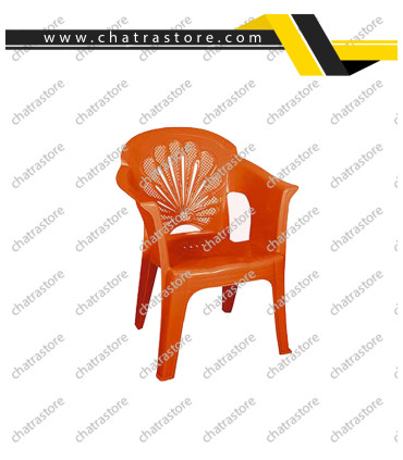 صندلی پلاستیکی دسته دار ناصر کد888(بسته6تایی)