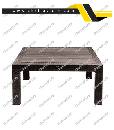 میز مربعی جلومبلی حصیربافت ناصر کد 424