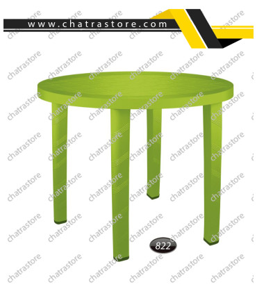 میز گرد پلاستیکی ناصر کد822(بسته3 عددی)