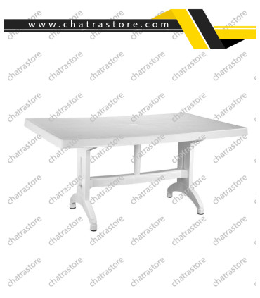 میز مستطیل بزرگ 6 نفره ناصر کد824(بسته3عددی)