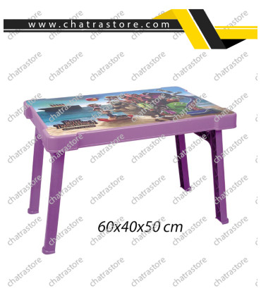 میز تاشو کودک طرحدار ناصر کد927(بسته6عددی)