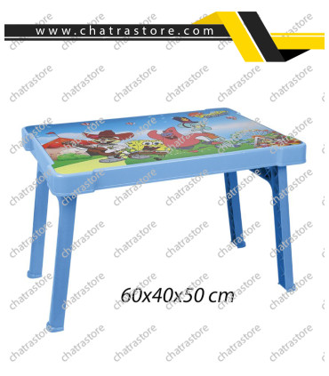 میز تاشو کودک طرحدار ناصر کد927(بسته6عددی)