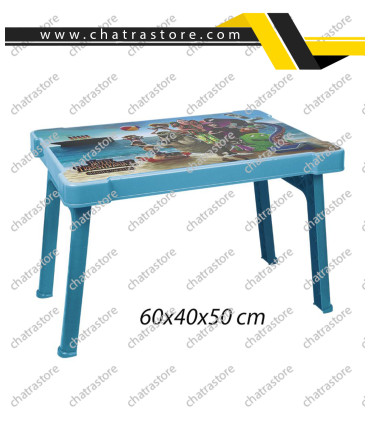 میز تاشو کودک طرحدار ناصر کد927(بسته6عددی)