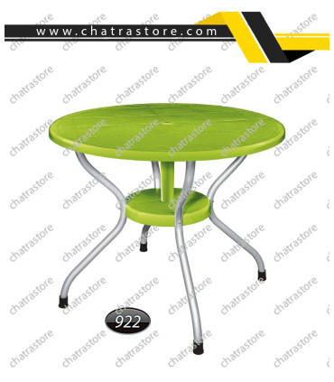 میز گرد پایه فلزی ناصر کد 922(بسته 3عددی)