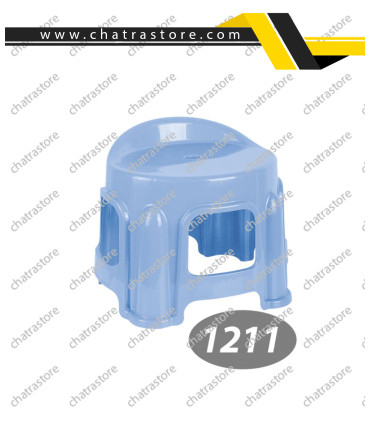 چهارپایه پشتی دار 1 ناصر کد 1211(بسته 12عددی)