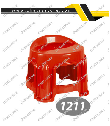 چهارپایه پشتی دار 1 ناصر کد 1211(بسته 12عددی)