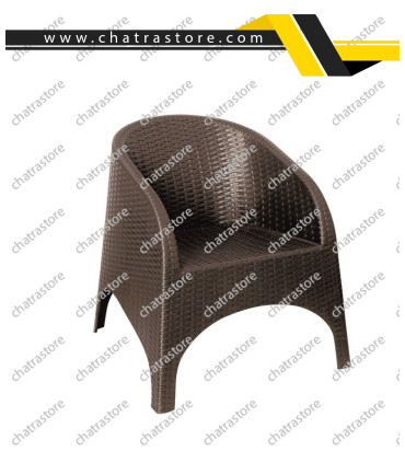 مبل حصیر بافت پلاستیکی ناصر کد 890(بسته 3عددی)