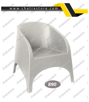 مبل حصیر بافت پلاستیکی ناصر کد 890(بسته 3عددی)