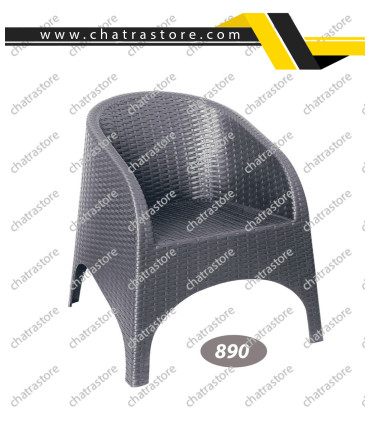 مبل حصیر بافت پلاستیکی ناصر کد 890(بسته 3عددی)