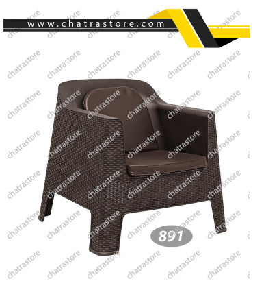 مبل حصیر بافت پلاستیکی ناصر کد 891