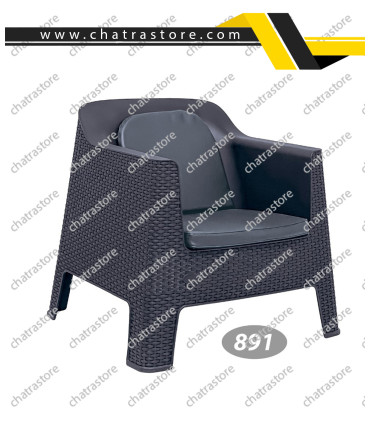 مبل حصیر بافت پلاستیکی ناصر کد 891(بسته 3عددی)