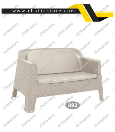 کاناپه حصیر بافت پلاستیکی ناصر کد 892