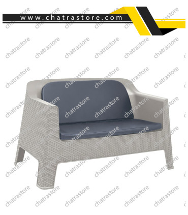 کاناپه حصیر بافت پلاستیکی ناصر کد 892(بسته 3عددی)