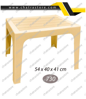 میز عسلی طرح چوب ناصر کد 730(بسته6 عددی)