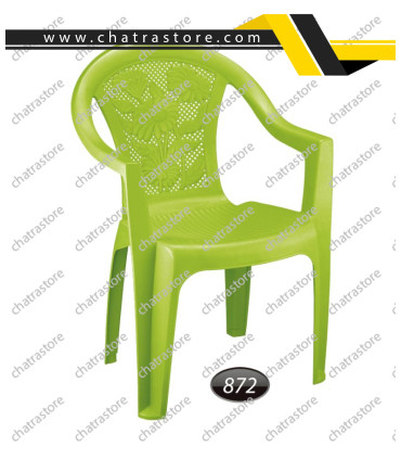 صندلی دسته‌دار بزرگ گلدار ناصر کد872(بسته 6عددی)