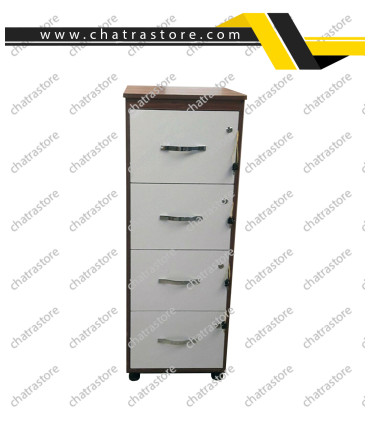 فایل چهار کشو قفل دار NOVA مدل NV 2019