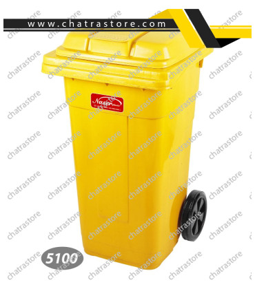 سطل چرخدار ناصر مدل 5100(بسته3عددی)
