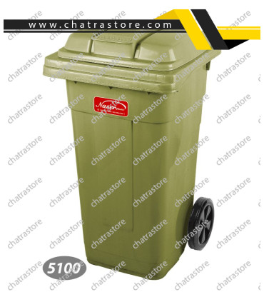 سطل چرخدار ناصر مدل 5100(بسته3عددی)