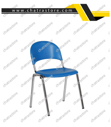 صندلی پلاستیکی پایه فلزی