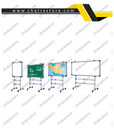 پایه متحرک تخته وایت برد شیدکو طرح جدید(چند منظوره)