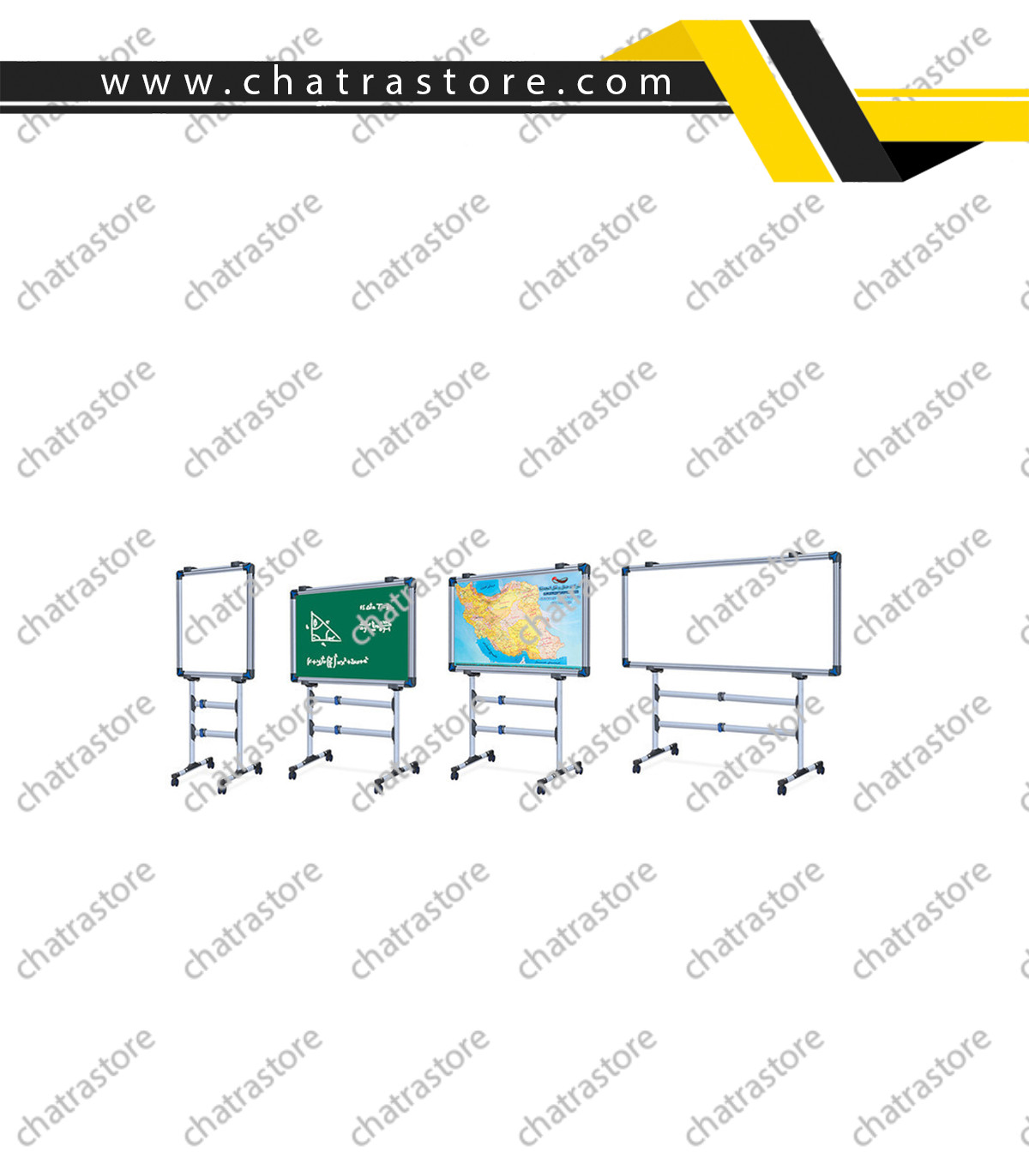 پایه متحرک تخته وایت برد شیدکو طرح جدید(چند منظوره)