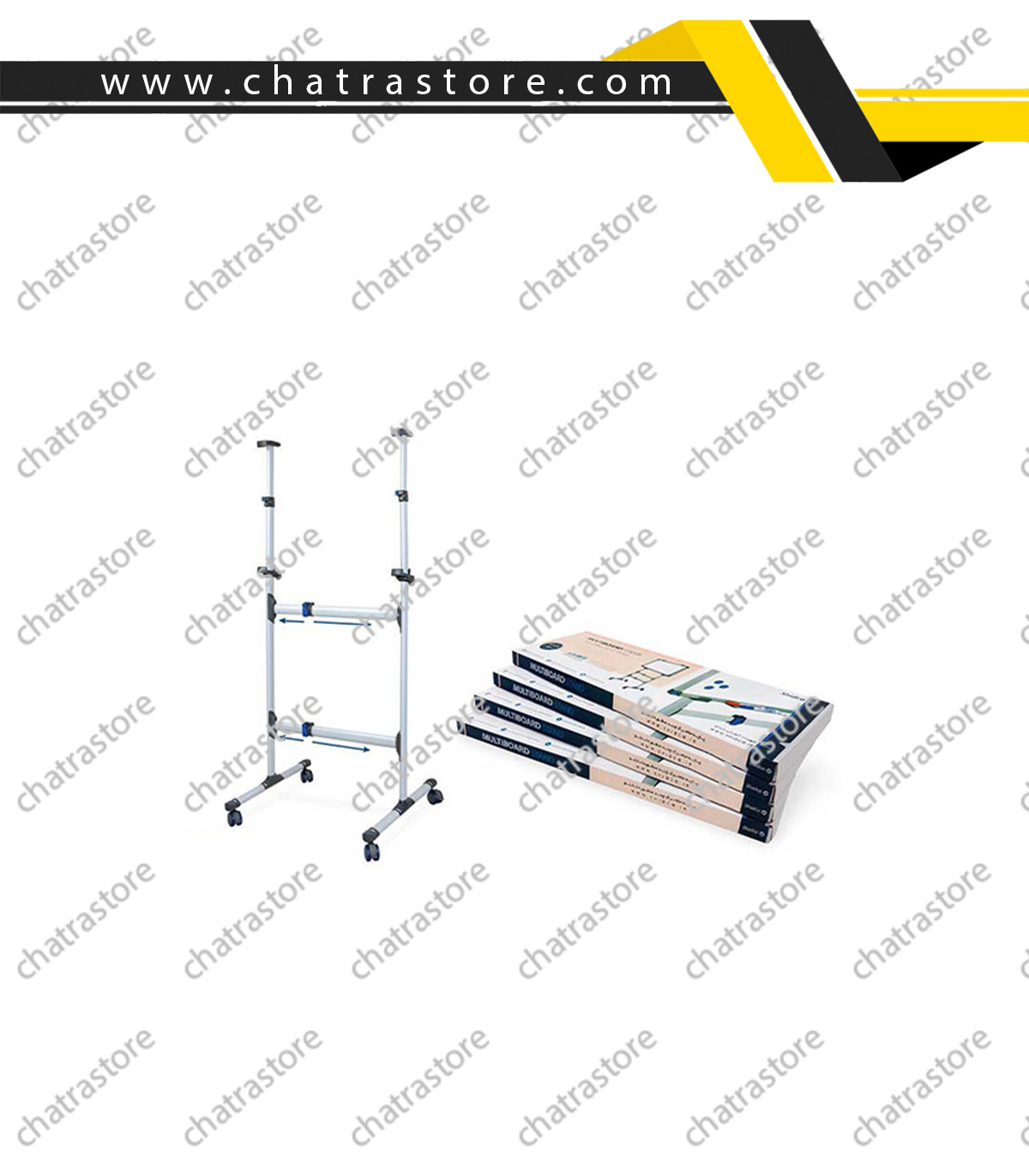 پایه متحرک تخته وایت برد شیدکو طرح جدید(چند منظوره)