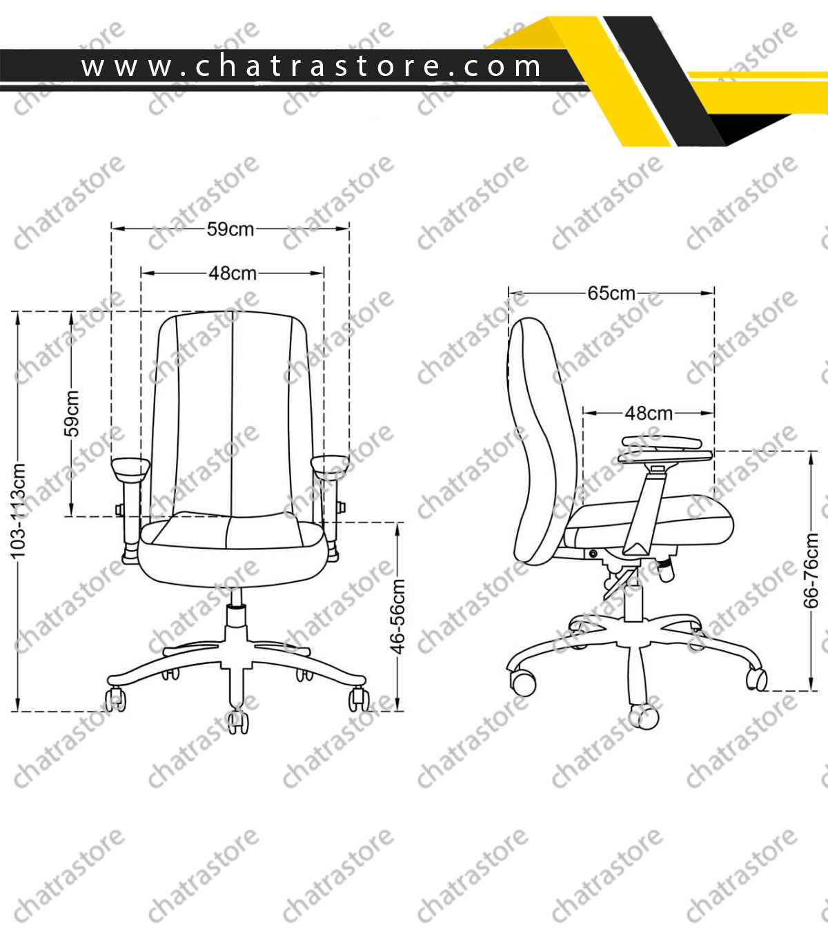 صندلی کارشناسی تیکاند مدل Z-100